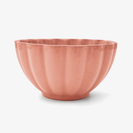 ÇİÇEK KASE - Mercan Pembe